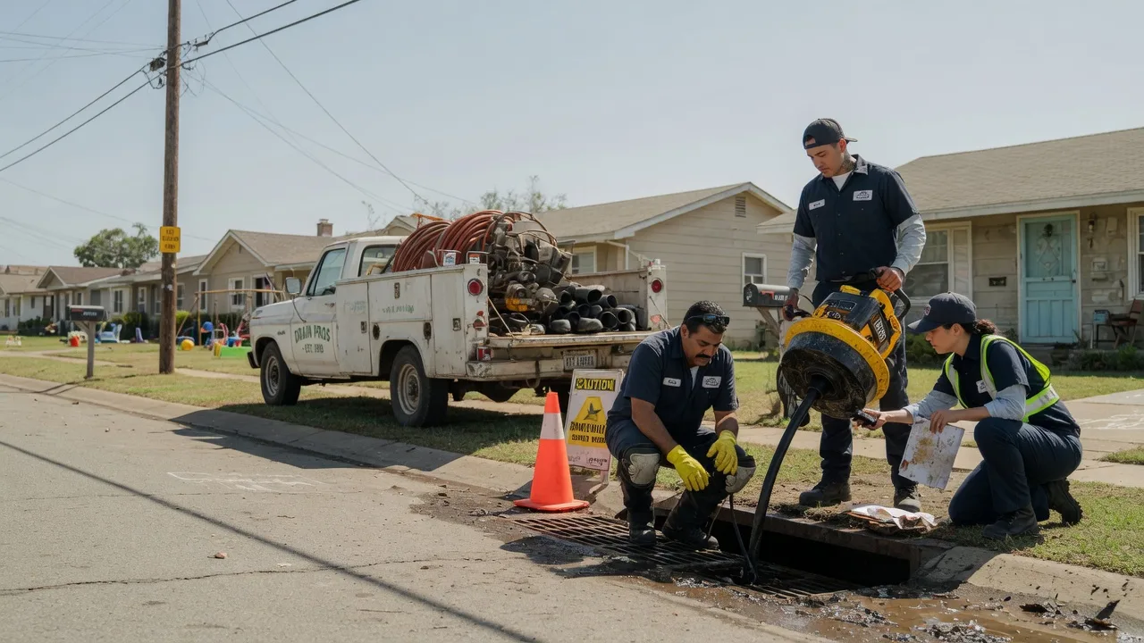 Drain Cleaning in Van Vleck, TX near me